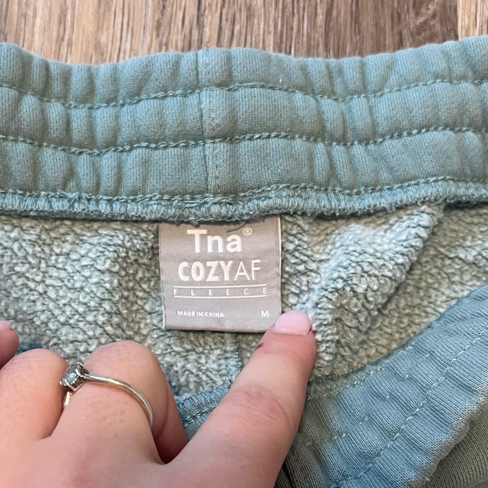Blue TNA aritzia jogger sweatpants